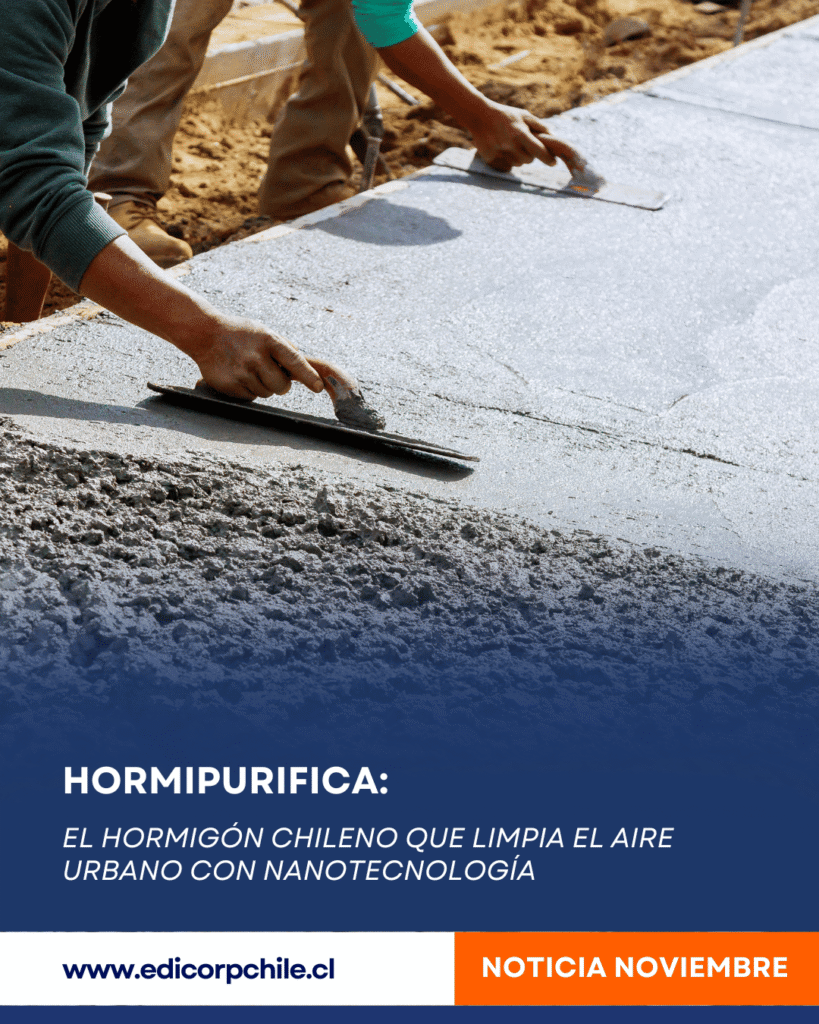 Hormipurifica: El Hormigón Chileno que Limpia el Aire Urbano con Nanotecnología