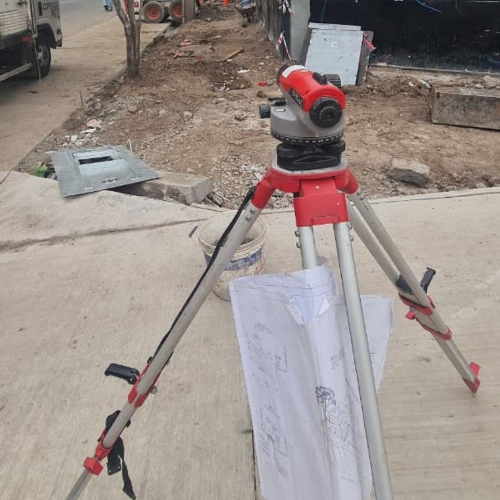 Replanteo topográfico con estación total Edicorp