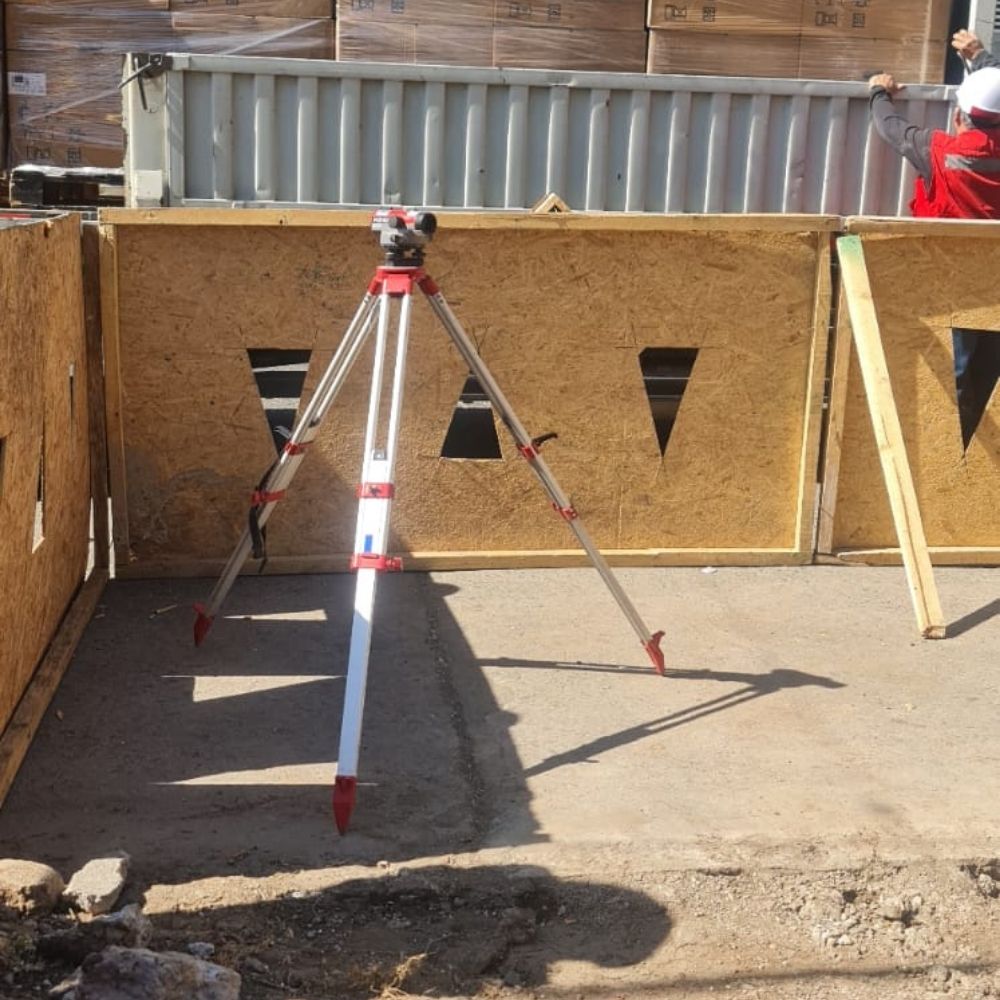 Control de pendientes para drenaje de aguas lluvias