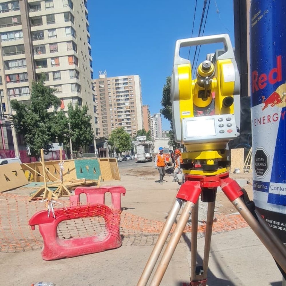 Asistencia topográfica durante hormigonado